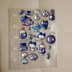 ボンボンドロップシール 猫 スイーツ おすそ分け