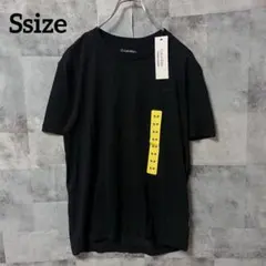 ガ*君様 Calvin Klein Ssize 半袖Tシャツ ワンポイントロゴ黒