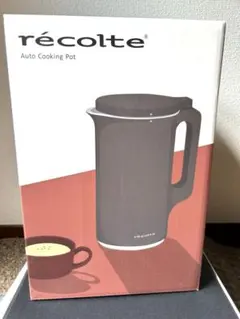 新品 未使用 レコルト 自動調理ポット 約600ml ブラック - メルカリ
