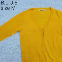 B.L.U.E. ビーエルユーイー 長袖 美品 カーディガン M 【172】のサムネイル