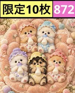 限定10枚！　レアパネル生地　無くなり次第終了です　6犬種パネル