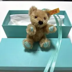 新品同様☆Tiffany&Co.シュタイフ☆オーナメント☆ティファニーぬいぐるみ Tiffany & Co. Steiff(ティファニー シュタイフ）リターン トゥ