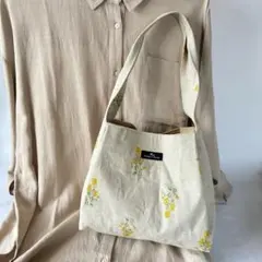 ハーフリネン　ダーツ入りワンショルダー角