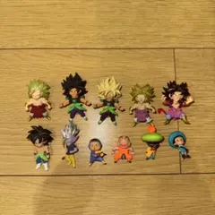 ドラゴンボール　UDM　ガチャガチャ　ストラップ 11個セット　ブロリー