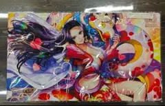 ❤超希少❤新品未使用✨ONE PIECE ボアハンコック✨中国限定 プレイマット オフィシャルプレイマット【中国イラスト版日本語仕様2nd ANNIVERSARY