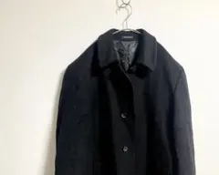 古着　CHAPS チャップス　ウール　ステンカラーコート　モード　ラルフローレン