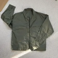 GU オリーブグリーン ミリタリージャケット Lサイズ