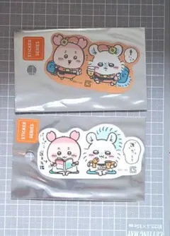 ちいかわ×読売ジャイアンツ　モモンガ、古本屋ステッカー