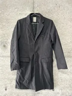 グレー チェスターコート　BACK NUMBER®