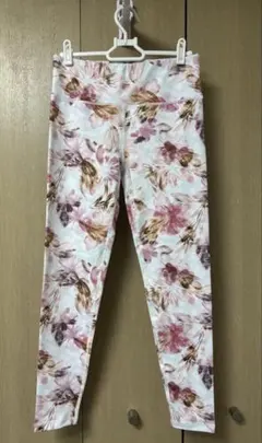 LEGGINGS LAB. ヨガウェアレギンス 花柄　L
