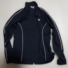 Champion ジャージ ジャケット ブラック ピンク Mサイズ