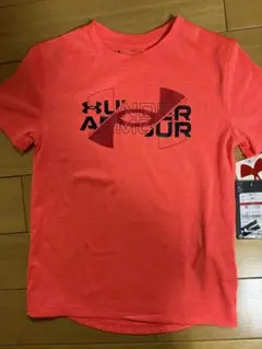 アンダーアーマー　オレンジ Tシャツ YXS キッズ