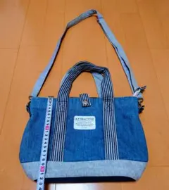ATTRACTIVE（アトラクティブ） デニム ショルダーバッグ