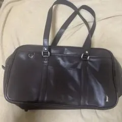 イーストボーイ　合皮　スクールバック　チョコレート色