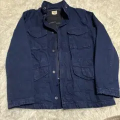 GAP デニム M-65　ジャケット　インディゴ　ネイビー　紺色