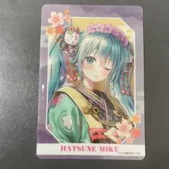 初音ミク クリアポストカード