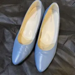 ⭐︎値下げ⭐︎pedalaぺダラ 24.5cmEE パンプス アシックス ブルー