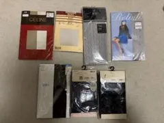 【7点まとめ売り!】CELINE セリーヌ　ストッキング 網タイツ　無印良品