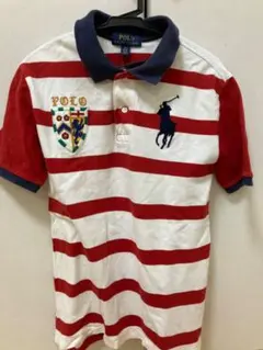 ポロラルフローレン　半袖ポロシャツM（10-12）