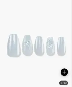 FINGER SUIT コフィン型プレスオンネイル フェザリー