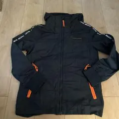 ネイビー フード付きジャケット