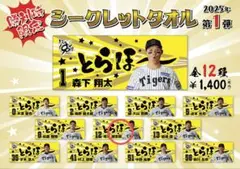 ※最終値下げ【阪神タイガース】坂本誠志郎 勝利時限定タオル