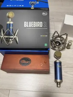 N*Y様 Blue Blubird SL コンデンサーマイク 本体 木製ケース付 - メルカリ