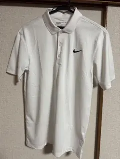 Nike Golf Dri-Fit ホワイトポロシャツ S