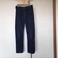 UNIQLOダークブルーデニムパンツ