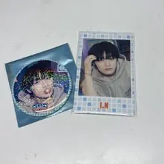 straykids I.N 缶バッチ　スキズサウナ　トレカ付き