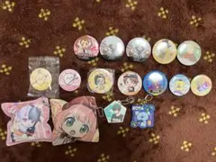 くら寿司 缶バッチ、チェーンマスコットセット