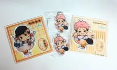 呪術廻戦　まるくじ　ちゃぽんっ！　●虎杖悠仁●　アクリルスタンド　キーホルダー