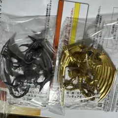 遊戯王フィギュアキーホルダー vol.2 ラー　vol.1レッドアイズ