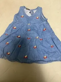 【美品】ヒステリックミニ ワンピース 刺繍 90cmのサムネイル