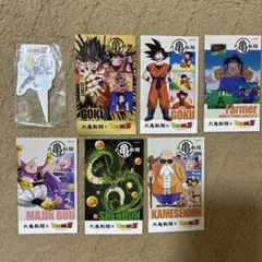 丸亀製麺ドラゴンボールZ コラボうどん札　ピックセット　シークレット