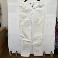 メンズ　ホワイトデニムパンツ　ジーンズ　32