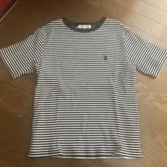 U.S. POLO ASSN. ストライプ 半袖Tシャツ M