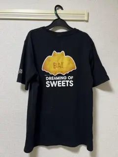 BAT DREAMING OF SWEETS Tシャツ ブラック