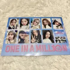 TWICE　映画　入場者特典プレゼント　第1弾　ONE IN A MILL10N