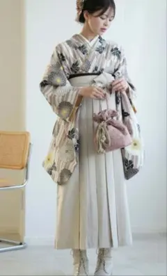 ウタタネ　二尺袖着物・袴　卒業式