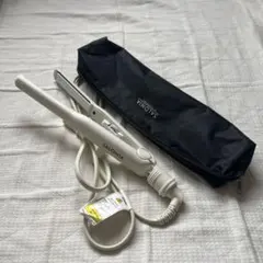 SALONIA ストレートヘアアイロン ホワイト 15mm