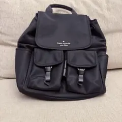 kate spade ブラック　バックパック