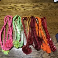 帯締め 6本セット まとめ売り