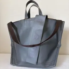 【現行品】エバゴス Y字トートM 2way PVC グレーのサムネイル