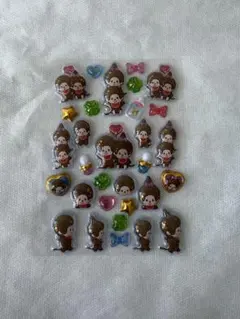 うるちゅるポップシール　モンチッチ