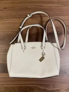 COACH 美品 ハンドバッグ ショルダーバッグ ホワイト