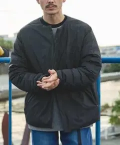 新品 NANGA×DOORS インナーダウンジャケット ブラック М