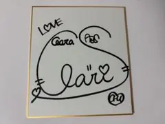ClariS 直筆サイン色紙 - メルカリ