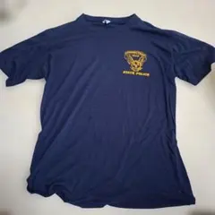 80'sシングルステッチJERZEES コネチカット州警察 Tシャツ ネイビー