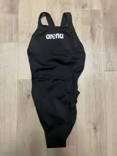 【競泳水着】arena 新品未使用 7号 ブラックのサムネイル